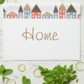 Home Sweet Home Theedoek (Gevouwen)