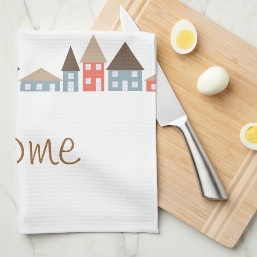 Home Sweet Home Theedoek (Quarter Fold)