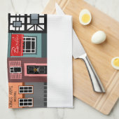 Home Sweet Home Theedoek (Quarter Fold)