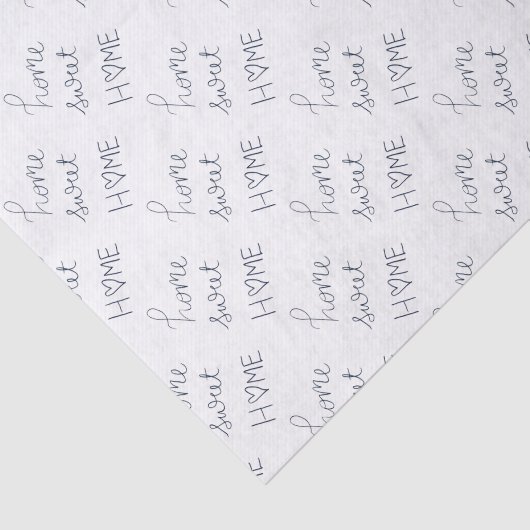 Home Sweet Home Tissuepapier (Detail)