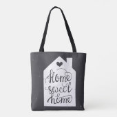 Home Sweet Home Tote Bag (Achterkant)