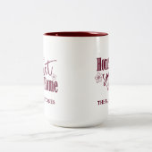 Home Sweet Home Tweekleurige Koffiemok (Center)