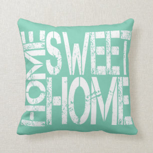 Home Sweet Home Typography Sierkussen