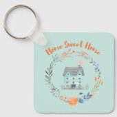 Home Sweet Home Vastgoed Chique Moderne Eigenaar Sleutelhanger (Voorkant)