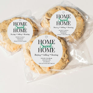 Home Sweet Home Vastgoed Cookie Sticker
