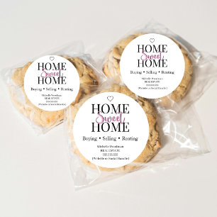Home Sweet Home Vastgoed Cookie Sticker