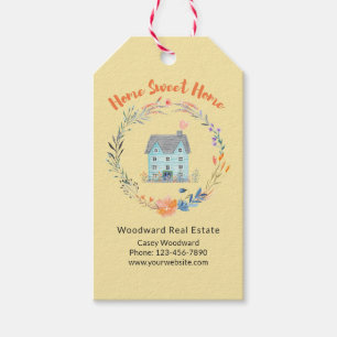 Home Sweet Home Vastgoed Klantwaardering Cadeaulabel