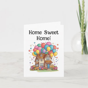 Home Sweet Home Viering Notitiekaartje