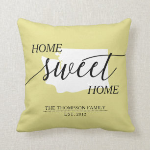Home Sweet Home WA State Family Name Sierkussen