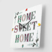 Home Sweet Home Wall klok (Hoek)