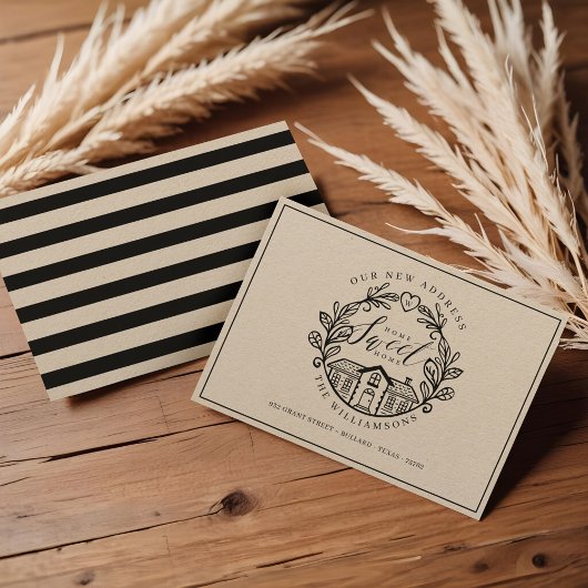 Home Sweet Home We hebben de Home Wreath Crest ver Aankondiging