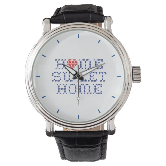Home Sweet Home Wristwatch Horloge (Voorkant)