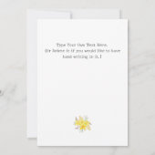 Home Sweet Home Zomer Bloemen Chic Housewarming Kaart (Achterkant)