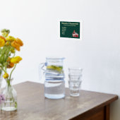 Home Sweet Homescholing Schoolhouse Chalkboard Folie Afdrukken (Laag (Keuken))