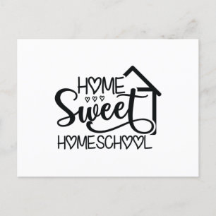 Home Sweet Homeschool Briefkaart