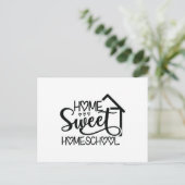 Home Sweet Homeschool Briefkaart (Staand voorkant)