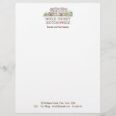 Home Sweet Motor Home Letterhead Briefhoofd Sjabloon (Voorkant)