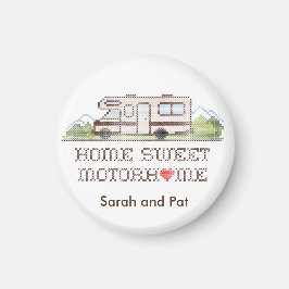 Home Sweet Motor Home Magnet