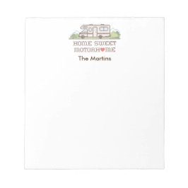 Home Sweet Motor Home-notebooks Notitieblok