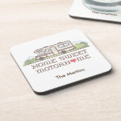 Home Sweet Motor Home-Onderzetters Onderzetter (Linkerzijde)