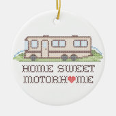 Home Sweet Motor Home Ornament (Voorkant)