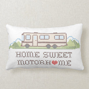 Home Sweet Motor Home Pillow Kussen