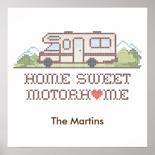 Home Sweet Motor Home Poster