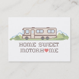 Home Sweet Motor Home Visitekaartje