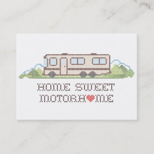 Home Sweet Motor Home Visitekaartje