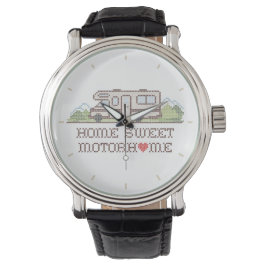 Home Sweet Motor Home Wristwatch Horloge