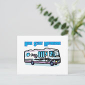 Home Sweet Motorhome Briefkaart (Staand voorkant)