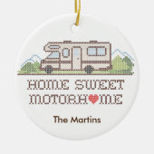 Home Sweet Motorhome Ornament (Voorkant)