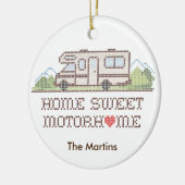 Home Sweet Motorhome Ornament (Links)