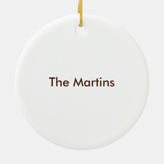 Home Sweet Motorhome Ornament (Achterkant)