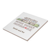 Home Sweet Motorhome Tile Tegeltje (Zijkant)