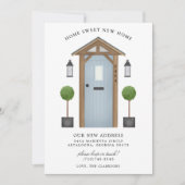 Home Sweet New Home Moving Uitnodiging (Voorkant)