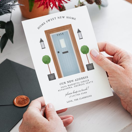 Home Sweet New Home Moving Uitnodiging