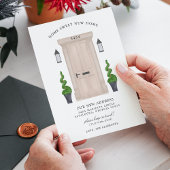 Home Sweet New Home Moving Uitnodiging