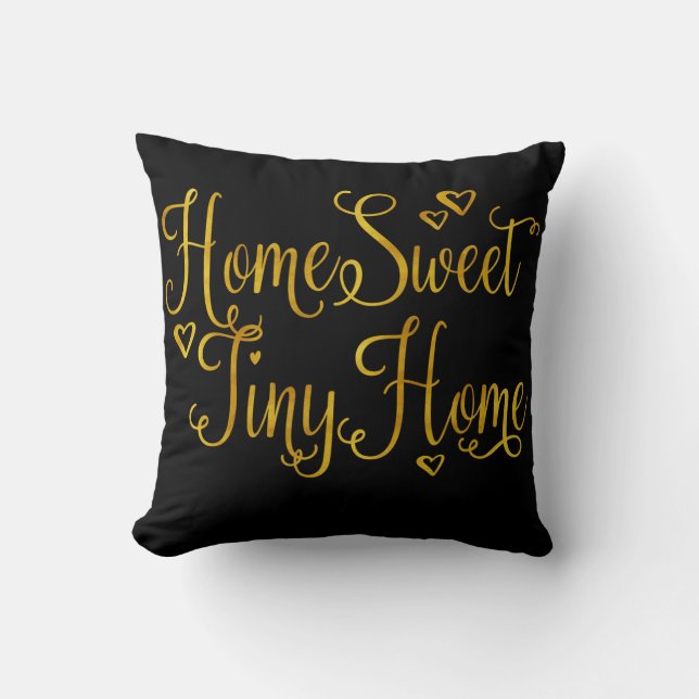 Home Sweet Tiny Home Cushion Kussen (Voorkant)