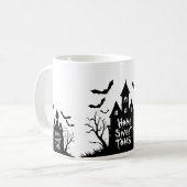 Home Sweet Tomb Mug | Funny Gothic Halloween Cup Koffiemok (Voorkant links)