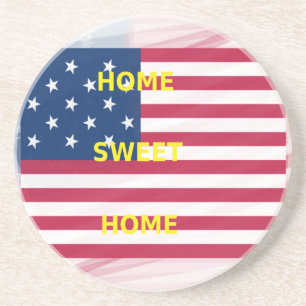 Home Swet Home Zandsteen Onderzetter