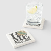 HOME Tahlequah Oklahoma Stenen Onderzetter (Zijkant)