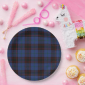 Home Tartan Papieren Bordje (Feest)