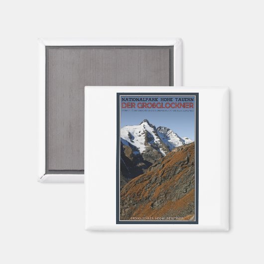 Home Tauern - Großglockner Magneet (Voorkant / Achterkant)