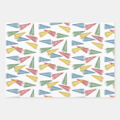 Home Team Openingsdag Honkbal Ouderwets Inpakpapier Vel (Voorkant 2)