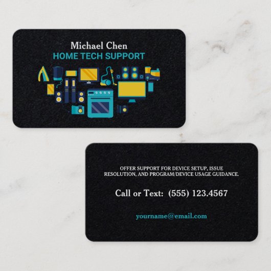 Home Technische ondersteuning Visitekaartje (Voorkant / Achterkant)