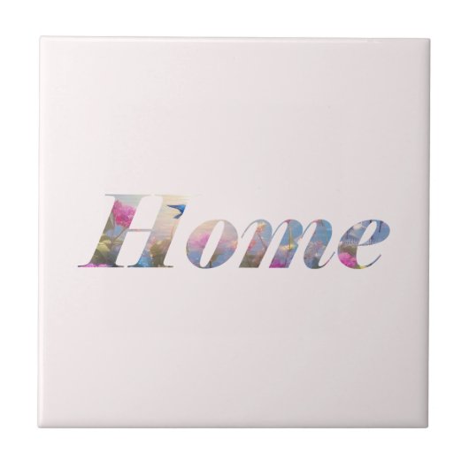 Home Tegeltje (Voorkant)