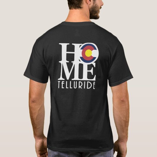 HOME Telluride - achterafdruk T-shirt (Achterkant)