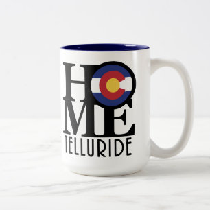 HOME Telluride Colorado 15oz Tweekleurige Koffiemok