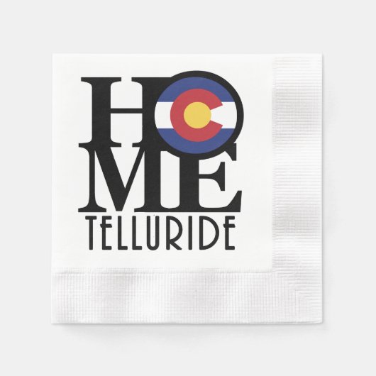 HOME Telluride Colorado Servet (Voorkant)